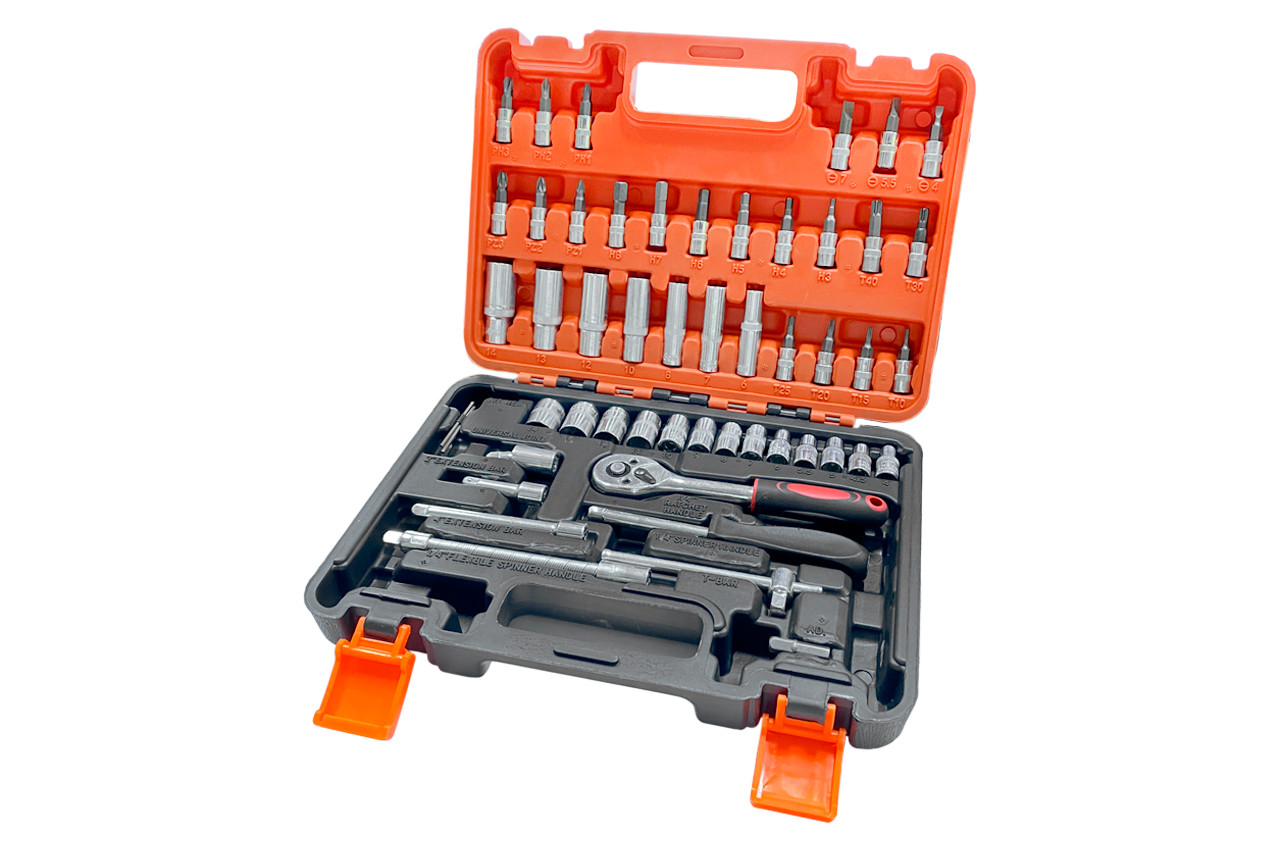 Набір інструменту UNIVERSAL 1/4" 53од (724-53), фото 1