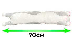 М'яка іграшка Кіт Батон 70 (EL-2117-1 GREY) (bbx)