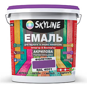 Емаль для підлоги Skyline Фіолетовий RAL 4001 10 л