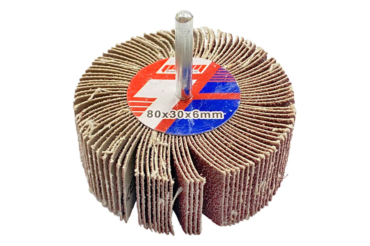 Круг пелюстковий в оправці Sprut 80 x 30мм x Р80 (П-KLO-14170), фото 1