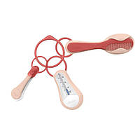 Набор термометр гребень и расческа щипцы для ногтей Beaba coral, арт. 920323