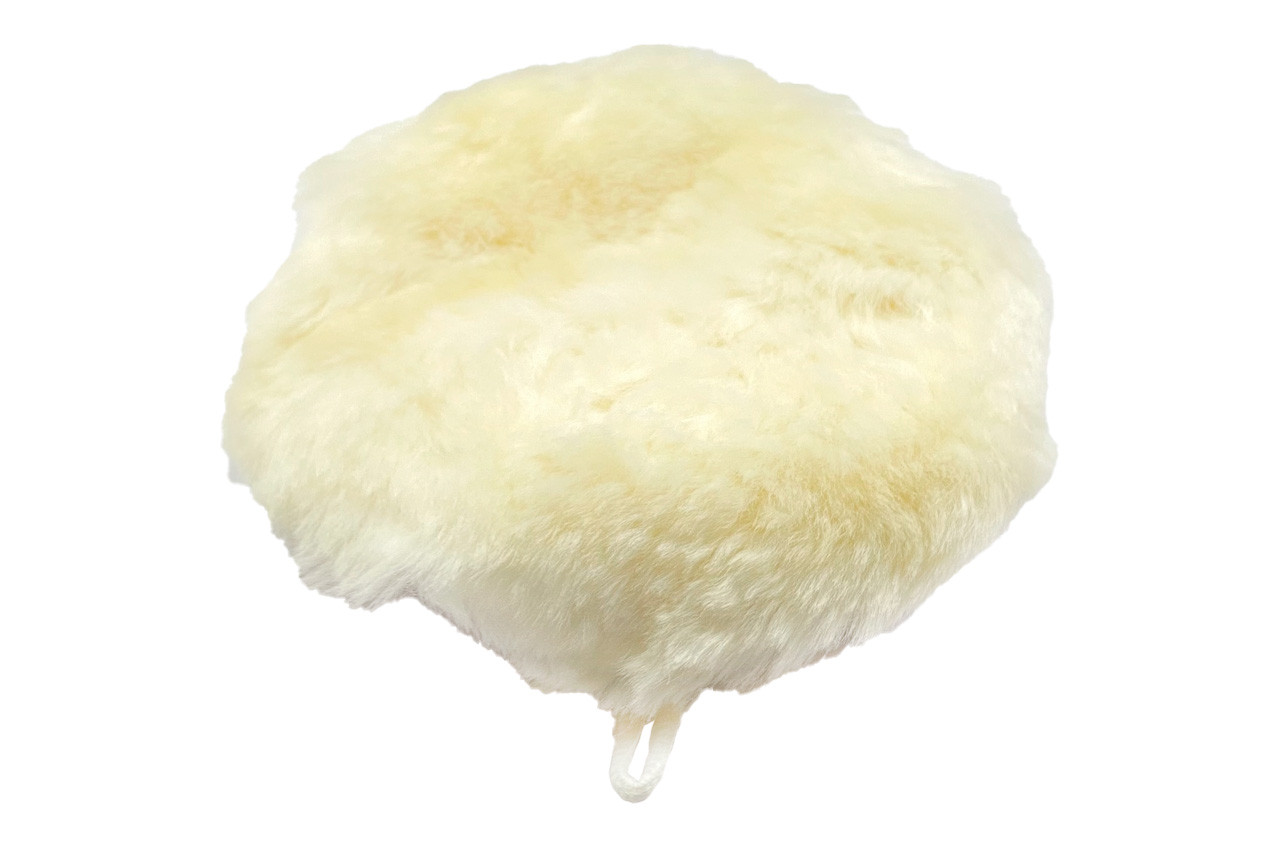 Круг вовняний на зав'язці Sprut 150мм овчина 100% (П-SP-20212), фото 1