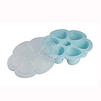 Силиконовый многопорционный контейнер Beaba 90 ml blue, арт. 912493