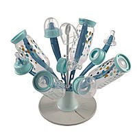 Сушка для бутылок Beaba Цветочек blue, арт. 911618