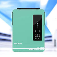 Гібридний інвертор Anern 6.2 кВт, 48 В, з Wi-Fi, для забезпечення резервного живлення