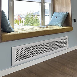 Порівняння МДФ і пластику: як обрати декоративну решітку на батарею, що прослужить роками