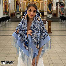 Сучасна народна вовняна хустина Царська, фото 2