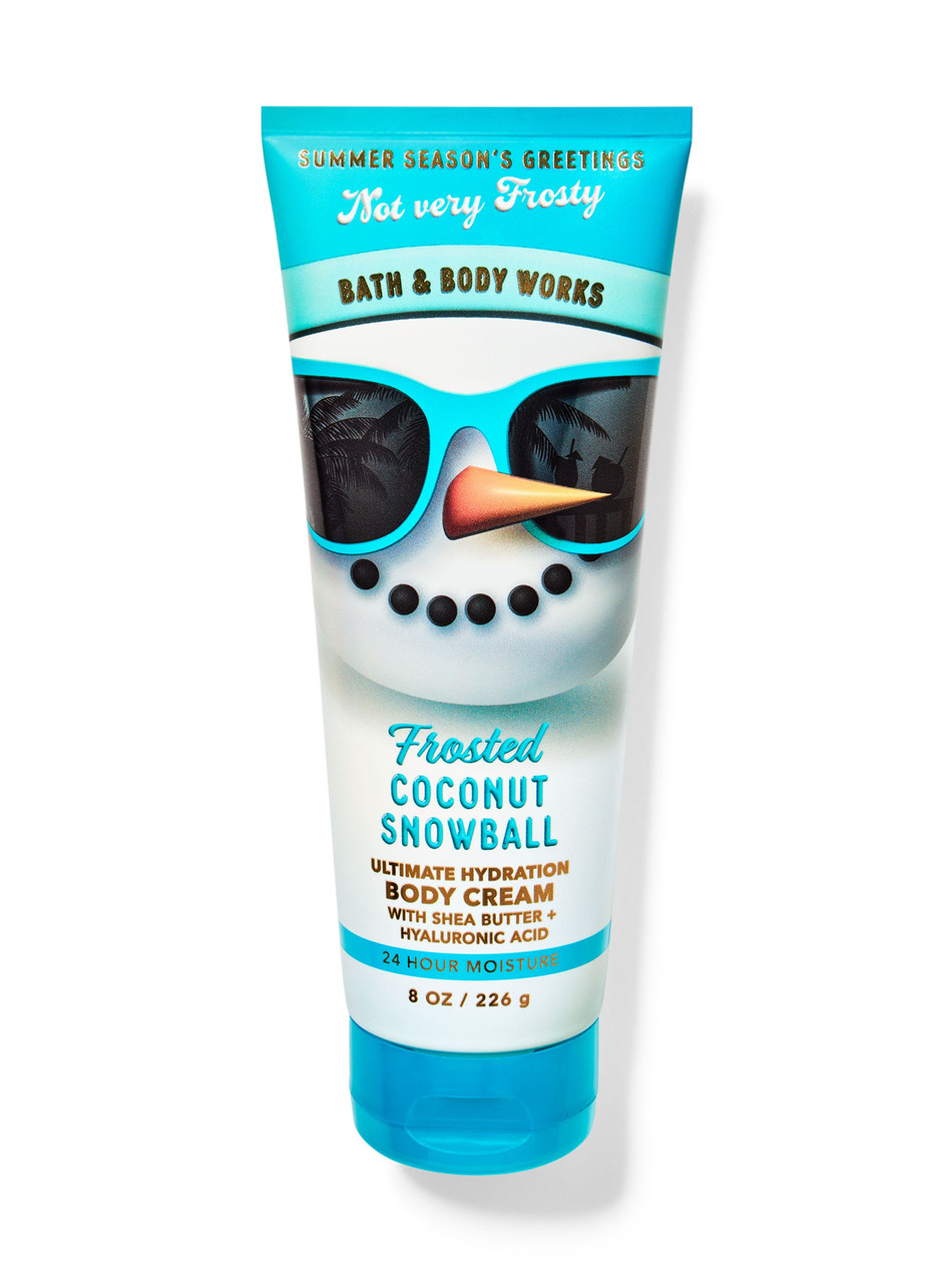 Парфумований зволожуючий крем Frosted Coconut Snowball від Bath and Body Works оригінал, фото 1
