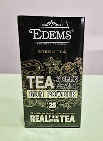 Чай Edems Green Pearl 25 пакетів зелений