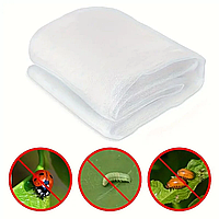 Садовая сетка для защиты от насекомых 200х500см / Садовая сетка для растений / Сетка от вредителей для огорода