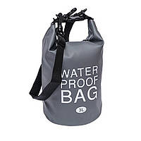 Водонепроникний гермомішок 3L, Колір Рандом / Водонепроникна сумка / Водостійкий рюкзак