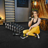 Гантеля шестигранна прогумована TX-200RD Trex Sport 20 кг, фото 10