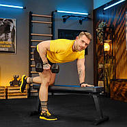 Гантеля шестигранна прогумована TX-100RD Trex Sport 10 кг, фото 9