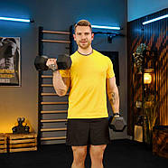 Гантеля шестигранна прогумована TX-125RD Trex Sport 12,5 кг, фото 7