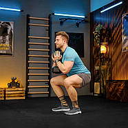 Гантеля шестигранна прогумована TX-125RD Trex Sport 12,5 кг, фото 8