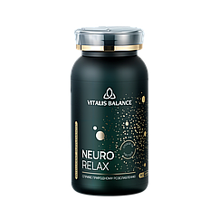 Дієтична добавка Vitalis Balance "NeuroRelax" (НЕЙРОРЕЛАКС), комплекс для відновлення нервової системи, 90 капсул