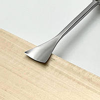 Стамеска кована для різьби по дереву Риб'ячий хвіст 25 мм №5 STRYI Maestro, фото 6