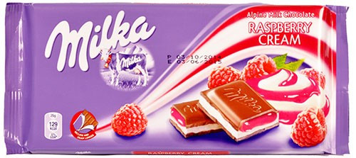 Milka Raspberry Cream, фото 1