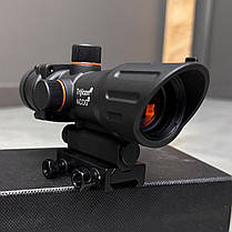 Приціл коліматорний ACOG 1x30 Red Dot Sight (Китай), фото 3