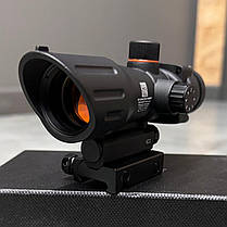 Приціл коліматорний ACOG 1x30 Red Dot Sight (Китай), фото 4