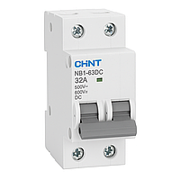 Автоматичний вимикач постійного струму CHINT NB1-63DC 2P-32A
