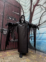 Костюм убивці з фільму Крик, костюм Крик для Хеллоуїну, карнавальний костюм
