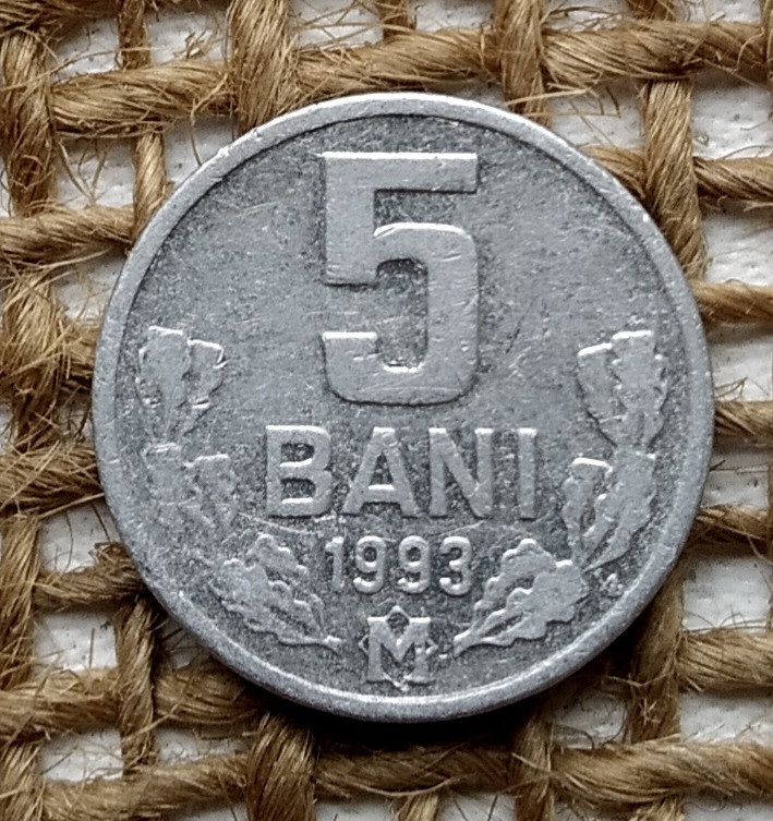 5 банi 1993 року. Молдова, фото 1