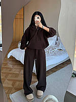 Очень теплый костюм женский кофта и штаны турецкий Полар флис 42-44 44-46