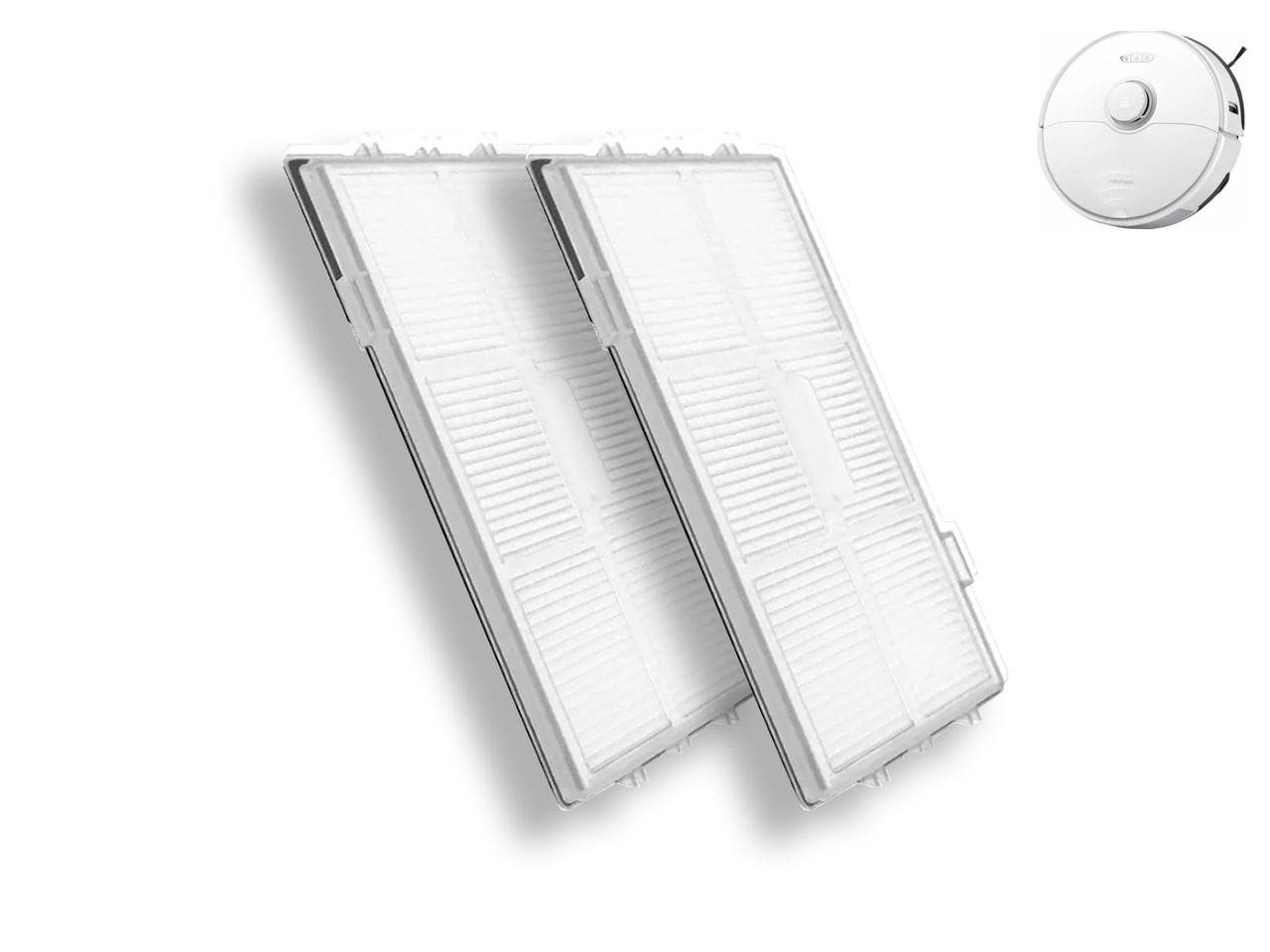 Комплект HEPA-фільтрів (2 шт.) для Roborock S8 / S8 Plus / S8 Pro Ultra, фото 1