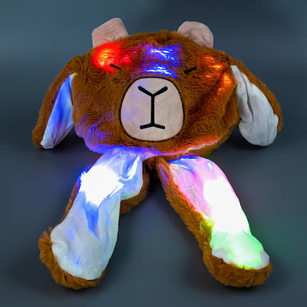 Шапка Капібара з вухами, що підіймаються, розмір 52-56, фото 2