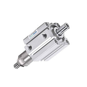 Пневмоциліндр SDAJ100 хід 100 з регулюванням ходу 50мм