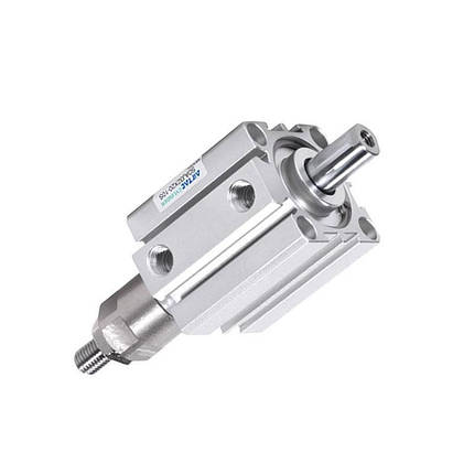 Пневмоциліндр SDAJ63 хід 200 з регулюванням ходу 50мм, фото 1