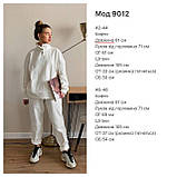 Теплый костюм женский двусторонний флис кофта и штаны 42-44 46-48, фото 6