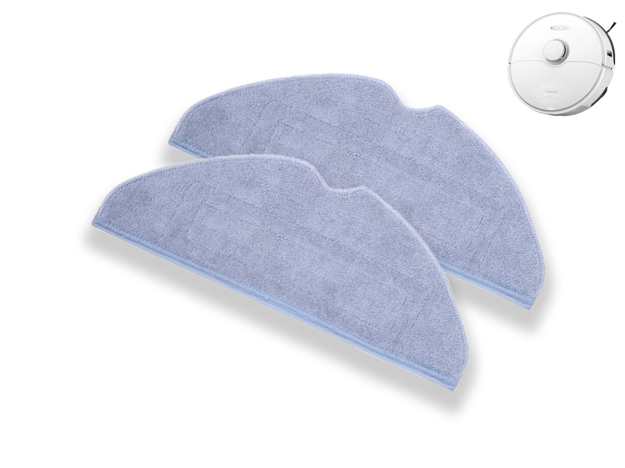 Комплект 2 шт. серветок для пилососа Xiaomi Roborock S7, T7, T7S, T7Plus, фото 1