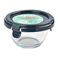 Контейнер Beaba Pyrex для зберігання склянний 200 мл синій , арт. 780500