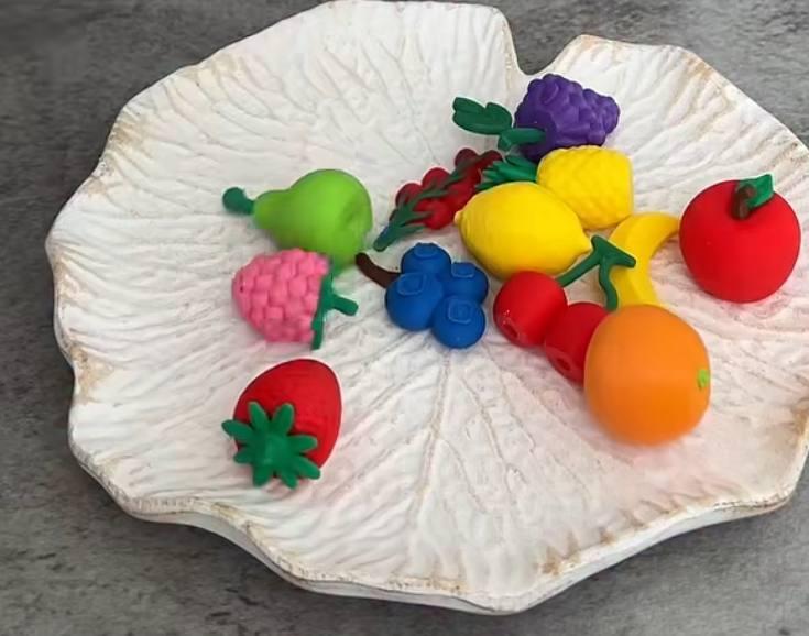 Логопедичний набір фігурок Фрукти та ягоди (12 шт) Logo, фото 1