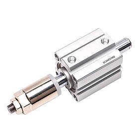 Пневмоциліндр SDAJ12 хід 100 з регулюванням ходу 50мм