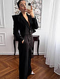 Жіночий стильний класичний костюм брючний новинка 2025, фото 2