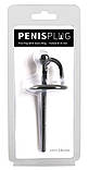 Гнучкий силіконовий уретральний стимулятор з кільцем для голівки Penisplug Piss Play With Glans Ring, фото 8