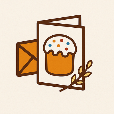 Бірки та листівки - "Пасхальні"