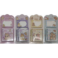 Дитячий блокнот "Капібара" + папір для нотаток 62501