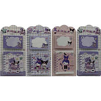 Дитячий блокнот "Kuromi" + папір для нотаток XQ-62502