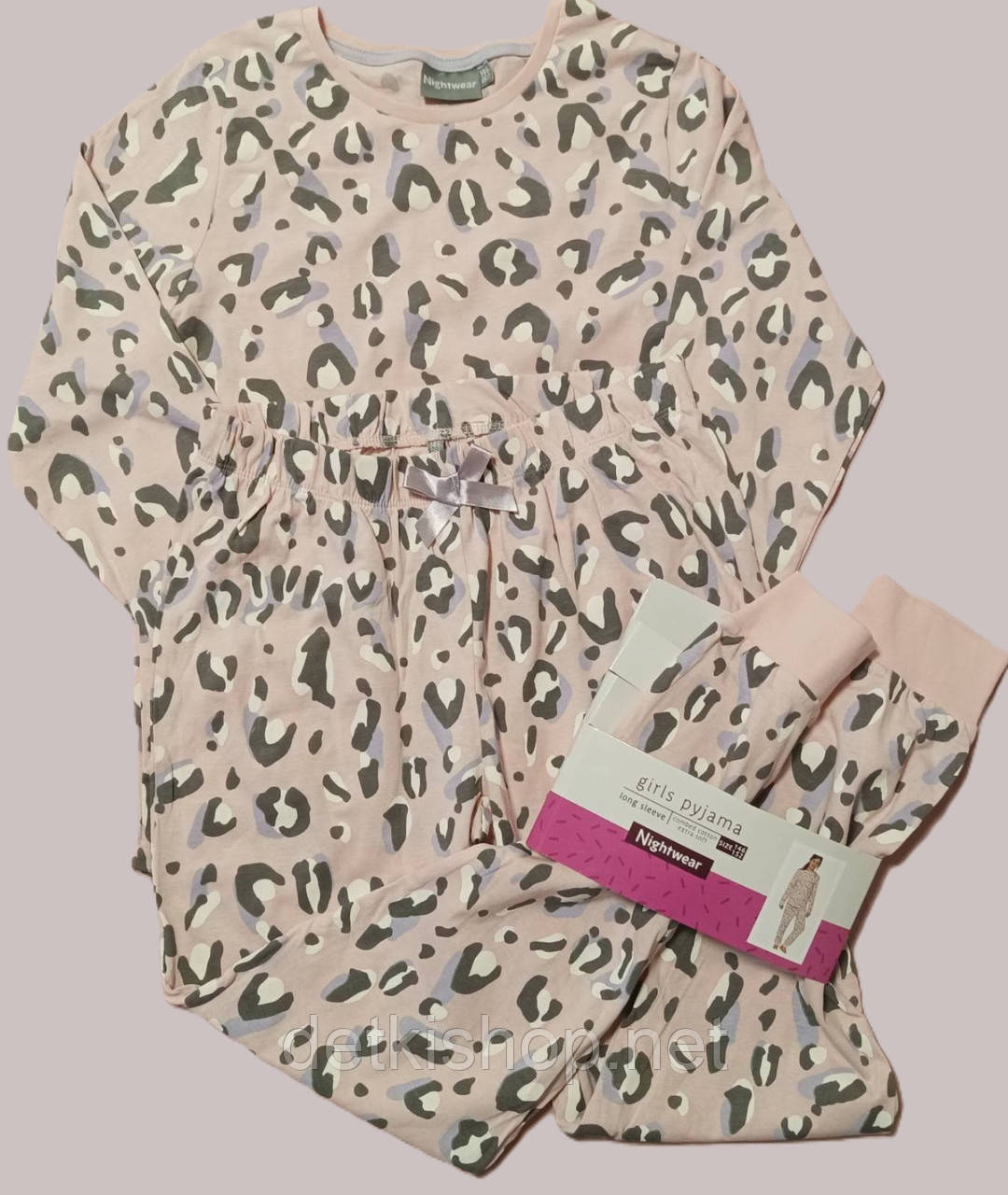 Бавовняна піжама для дівчинки 146-152 см (10-12Y)