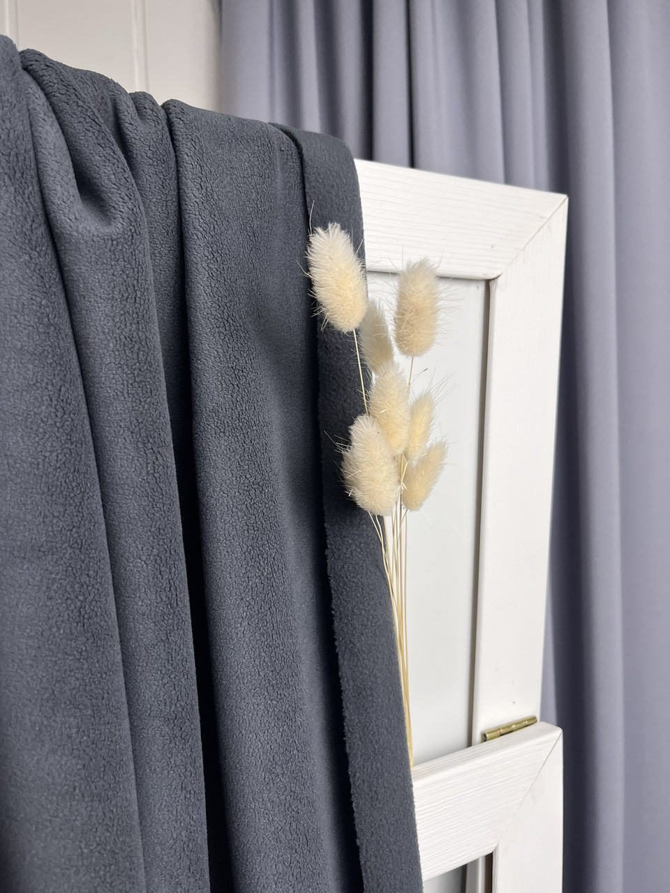 Фліс полар Графіт з джинсою, фото 1