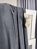 Фліс полар Графіт з джинсою, фото 3