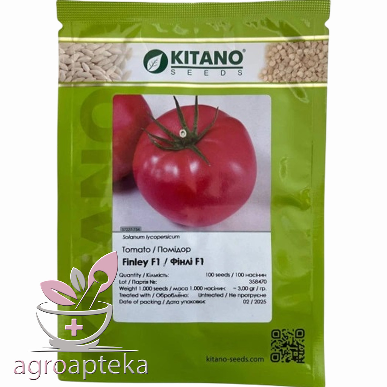Томат Фінлі F1 100 нас Kitano, фото 1