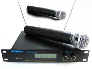 Мікрофон, Радіомікрофон SHURE SM58. Вокальний радіомікрофон. Радіомікрофони Шур