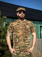 Брендова літня футболка мультикам Джерсі Military для активного відпочинку комфортна нова