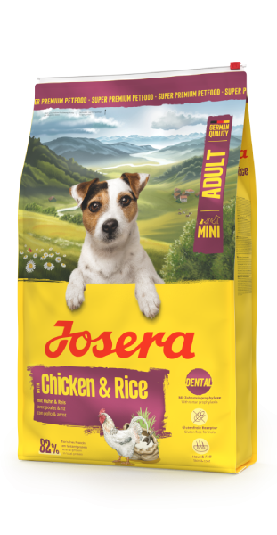 Josera Mini Chicken & Rice (Miniwell) сухий корм для дорослих собак дрібних порід, 10 кг