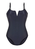 Купальник суцільний жіночий темно-синій